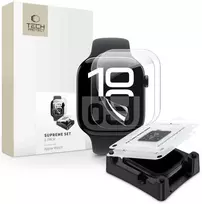 Hidrogelinė plėvelė Apple Watch 10 (46mm) Tech-Protect Supreme Set 2 vnt. Clear