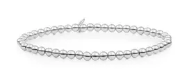 Sparkling „Saturn“ moteriška sidabrinė rutulinė apyrankė SB-S-4MM-ADD