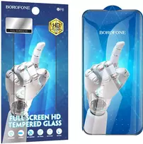 Borofone Apsauginis stiklas BF6 Diamond Armor Full Screen HD skirtas Apple iPhone 14 Pro – 10 vnt