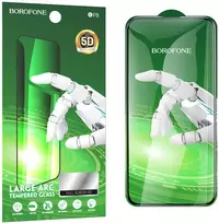 Borofone Apsauginis stiklas BF8 Diamond Armor Full Screen 5D Large Arc skirtas Apple iPhone 16 Pro – 10 vnt