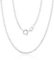 Sidabrinė grandinėlė Rope 2 mm - 2 mm. - 45 - 6.1 g.