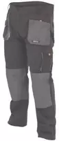 Kelnės Yato YT-80185; L/XL; juodos/pilkos