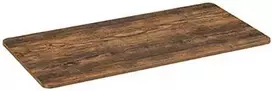Powerton ERGO UNO TOP stalviršis 160x75x1,8 cm, kaimiško riešuto spalvos