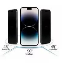 iLike Topt Apsauginis stiklas Privacy Glass skirtas Apple iPhone 11 Juodas