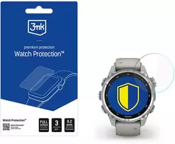 Garmin Descent Mk3 / Mk3i (43 mm) – 3mk laikrodžio apsauga, lankstus stiklas