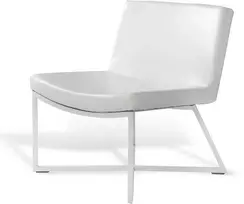 Customform Fotelis, ZERO, Baltas