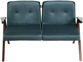 Customform Sofa-lova, ATLANTICA L, 185x251 cm, tamsiai mėlyna