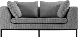 Customform Sofa, AMBIENT, 98x171 cm, Juoda