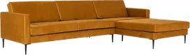 Customform Sofa, VERGAN P, 182x297 cm, Passion Fruit