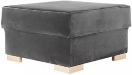 Sofa Customform Pufas, STABLE, 68x68x40 cm, Pilka Levanda