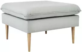 Sofa Customform Pufas, POSH WOOD, 70x70x45 cm, Pilka