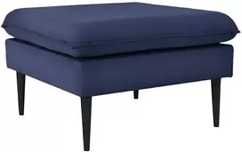Sofa Customform Pufas, POSH Juodas, 0.7x0.7x0.45 m, Juoda