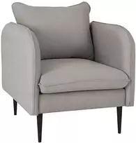 Fotelis Customform Kėdė, POSH Juodas, 89x80x90 cm, Juoda