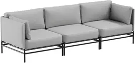 Sofa Sitsit Lauko modulinės baldai, Dandy, 78x234x78 cm, Pilka