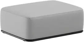 Sofa Sitsit Pufas Modulis, Šiaudai, 80x102x40 cm, Pilka