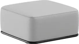Sofa Sitsit Pufas Modulis, Šiaudai, 80x80x40 cm, Pilka