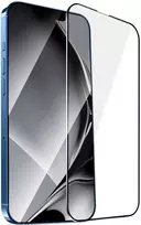 TelForceone Grūdinto stiklo metalinis rėmelis, skirtas "iPhone 13 Pro Max" 6,7 14 6,7 Plus juodas rėmelis