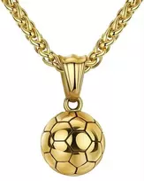 Grandinėlė su futbolo kamuolio pakabuku