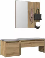 prieškambario baldų komplektas Artisan Oak Engineered Wood