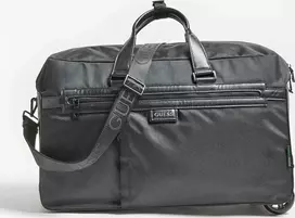 Guess, Dan Weekender, Tekstilinis krepšys, Kelioninis, Juodas, Vyrams