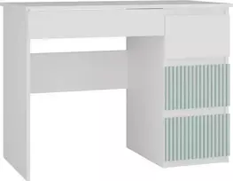 Top E Shop Topeshop Mijas rašomasis stalas DEŠINĖ ARTESO MINT Mint