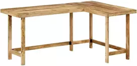 Rašomasis stalas 165x110x75 cm Masyvo medžio mango