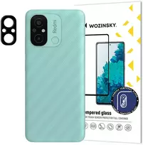 Wozinsky Grūdintas stiklas 9H na aparat kamerę do Xiaomi Redmi 11A / Poco C55 / Redmi 12C Full Camera Glass