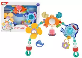 Lean Toys Kabanti vaikiška karuselė su jūros gyvūnais