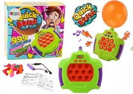 Lean Toys Pop-It elektroninė konsolė su sprogstančiais balionais