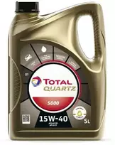 Variklio alyva Total Quartz 5000 15W40, 5L