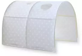 Homestyle4U Lovos tunelis, 90x70x100 cm, pilka