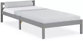 Homestyle4U Lova, 96x206x50 cm, Pilka