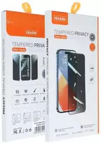6D Pro Veason Privacy Glass - skirtas Apple iPhone 16 Pro juodas