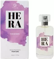 Secretplay Cosmetic SECRETPLAY - HERA NATŪRALŪS KVAPAI SU FEROMONAIS MOTERIMS 50 ML