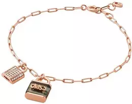 Michael Kors Auksuota apyrankė su cirkoniais ir perlamutru Premium MKC1742TN791