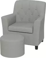 AIYAPLAY vaikiškas fotelis vaikiška sofa su kojūgaliais vaikiška sofa nuo 18 mėnesių vaikiški baldai vaikų kambario baldai vaikų kambario baldai lino išvaizdos eukalipto mediena pilka 45 x 43 x 50,5 cm