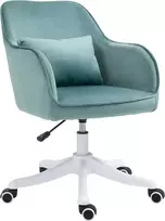 "Vinsetto" masažinė biuro kėdė su vibracijos funkcija, USB, juosmens pagalvėlė, porankiai, 78-86 cm