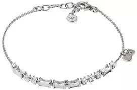 Armani Elegantiška sidabrinė apyrankė moterims su cirkoniais EG3605040