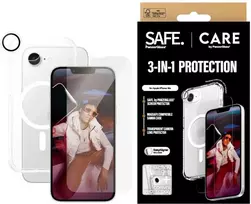 Panzer Glass Apsauginis rinkinys CARE by PanzerGlass Fashion 3in1 Dėklas+Ekrano apsauga+Objektyvo apsauga Apple iPhone 16e