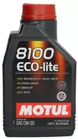 Variklio alyva Motul 8100 ECO-LITE 0W30, 1L
