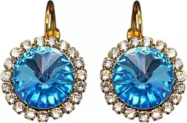 Diamond Sky Jewelry Auskarai moterims DiamondSky „Clarice“ su Swarovski kristalais