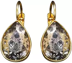 Diamond Sky Jewelry Auskarai „Kristalinis lašas (Rose Patina)“ su Swarovski kristalais