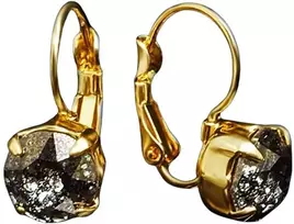 Diamond Sky Jewelry Auskarai moterims DiamondSky „Glory (Juodas Patina)“ su Swarovski kristalais