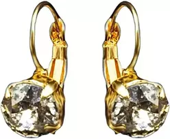 Diamond Sky Jewelry Auskarai moterims DiamondSky „Glory (Sidabrinis Patina)“ su Swarovski kristalais