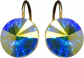 Diamond Sky Jewelry Auskarai moterims DiamondSky „Clarice II (Aurora Borealis)“ su Swarovski kristalais