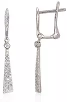 Auksiniai auskarai su briliantais Diamond Sky "Nirrti"