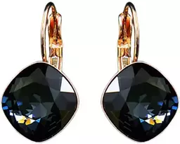 Diamond Sky Jewelry Auskarai moterims DiamondSky „Glare IV (Graphite)“ su Swarovski kristalais