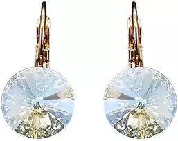 Diamond Sky Jewelry Auskarai moterims DiamondSky „Clarice II (Moonlight)“ su Swarovski kristalais