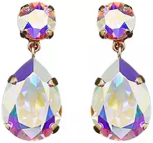 Diamond Sky Jewelry Auskarai moterims DiamondSky „Crystal Drop IV (Aurore Boreale)“ su Swarovski kristalais