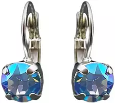 Diamond Sky Jewelry Auskarai moterims DiamondSky „Glory (Sapphire Shimmer)“ su Swarovski kristalais